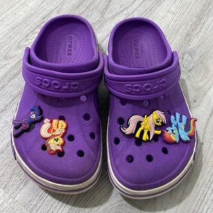 Crocs - purple size 11 (charms not included!)